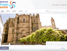 Tablet Screenshot of limpiezaplasencia.com